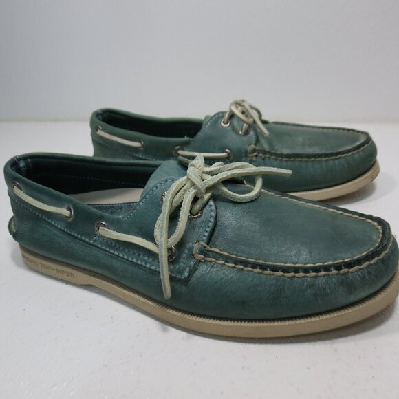 Sperry Top-Sider Nubuck Leather Boat Deck Shoes Men's Footwear Shoe's 9 M - Picture 2 of 7